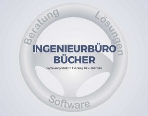 Logo: Ingenieurbüro Bücher, Anbieter von Werkstattsoftware.