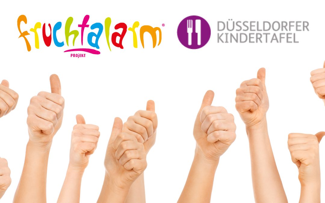 ADELTA unterstützt das Fruchtalarm Kinderkrebsprojekt und die Kindertafel Düsseldorf